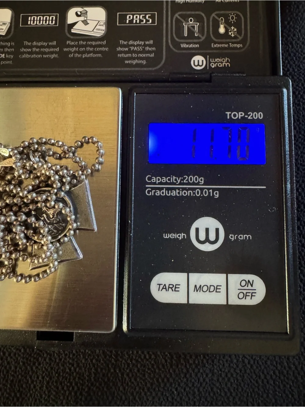 925 Sterling Silver distinctive double